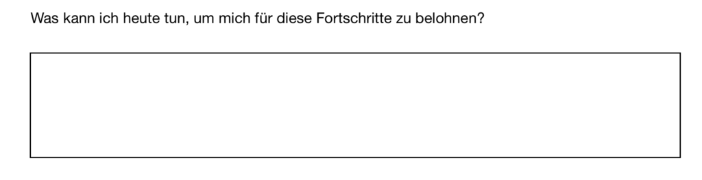 Fortschritts-Tagebuch Teil 3